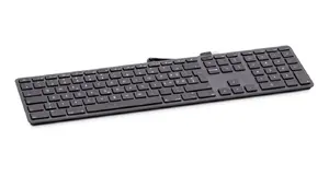 Keyboard LMP 24260 Full-size USB QWERTZ Swiss Grey