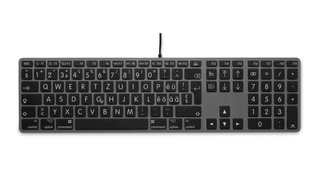LMP 24260 Full-size USB QWERTZ Keyboard Photo 2