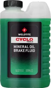 Brake Fluid Mineral Oil 1 L by WELDTITE — bicycle hydraulic mineral oil