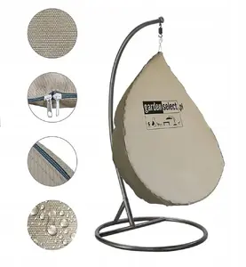Hanging Egg Chair Cover Aptel model 04 F-05 for Garden Cocoon Basket