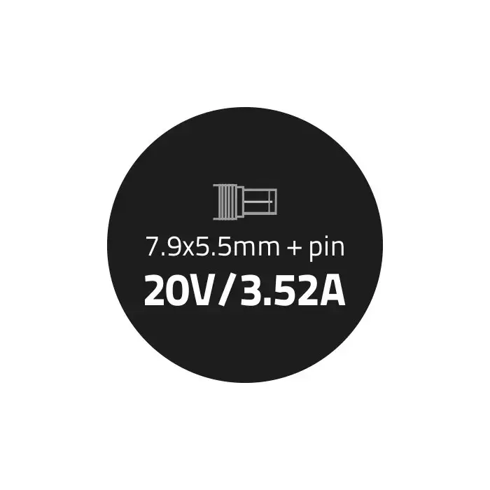 QOLTEC 50013.65W barošanas adapteris klēpjdatoram Photo 4