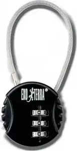 Terrarium Lock Exo Terra EX-6202 — security latch for glass/plastic enclosures