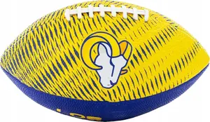 Футбольный мяч wilson NFL Team Tailgate Los Angeles Rams Jr WF4010019XBJR Размер 7 Жёлтый