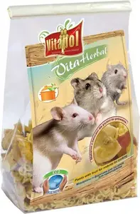 vitapol Makaron z Owocami 130g — cooked pasta snack for rodents and rabbits