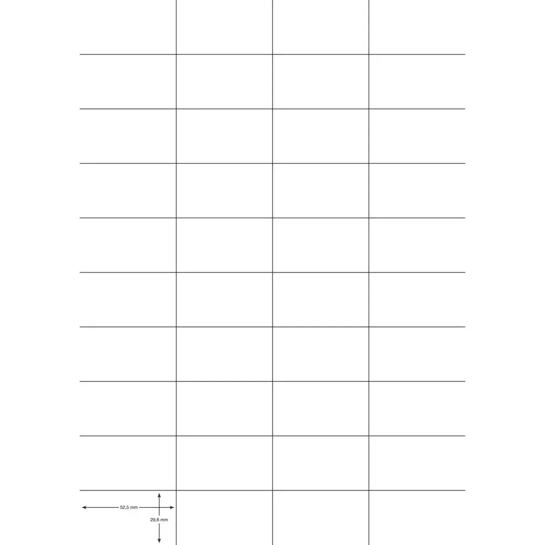 Q-Connect KF00574 printer labels A4, 40/sheet Photo 2