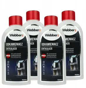 Descaler Liquid 1L Webber for Coffee Machines – Universal Formula, 1000 ml