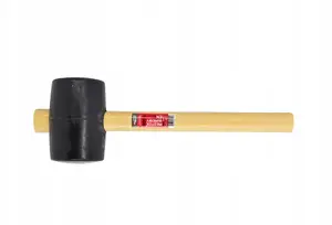 Rubber Mallet AWTools with Wooden Handle 235 g, AW32190