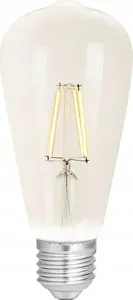 Smart LED filament bulb Wiz Wiz G2 Tw+ Dimming ST64 E27 12W clear glass white light
