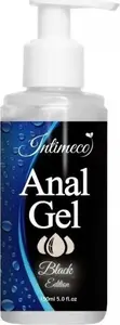 Аналоговый смазочный гель Intimeco Black Edition с помпой 150 мл — увлажняющий, увеличивает скольжение