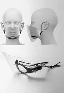 Face Shield MyScreenProtector MyScreen Przyłbica FS smartSHIELD box — protective face visor