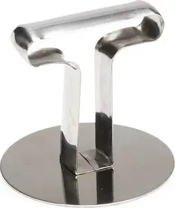 Ring cutter / embossing tool Patisse 9 cm stainless steel — for cutting and embossing pastry rings