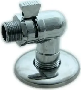 Угловой/коленчатый кран с керамической головкой 1/2" x 3/8" — No name H/EKO 3/8