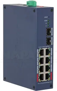Tīkla slēdzis DAHUA CHS4210-8GT-110 — 8 portu Gigabit Ethernet, nevaldāms, galda/ierīces montāža