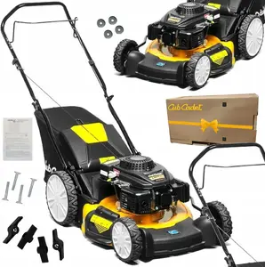 Газонокосилка Cub Cadet LM1 DP53 — бензиновая, ширина скашивания 53 см, модель M11E-PTKC603