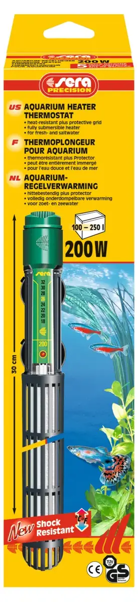 sera SE-08740 akvārija sildītājs termostats 200 W Photo 2
