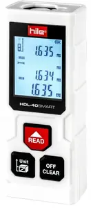 Laser Distance Meter PRO HILE 40M HDL-40SMART — 40 m range, single-point measurement