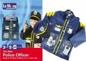 Costume set LEAN Sport Police Outfit 340 with badge and accessories