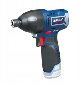 Cordless Impact Driver Dedra DED7333 12V 1/4" Square Drive