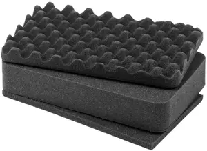 Hard case foam insert Calumet 2709 — custom-cut protective foam for equipment storage