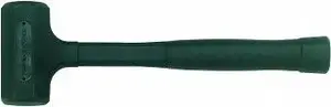 Молоток безотскочный Teng Tools с пластиковой рукояткой модель 186360103, инструмент для точных ударов