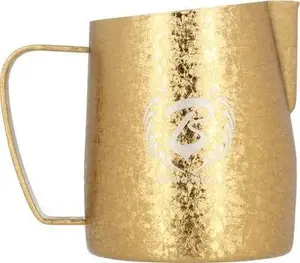 Milk Pitcher Barista Space Ice Grain Golden 450 ml – stainless-steel frothing jug