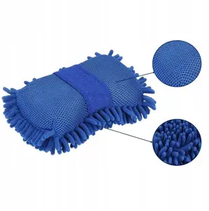 Cleaning Sponge Dedra 2001A50 — double-sided microfiber sponge