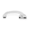 USB cable Nedis CCGB64922WT01 Type-C 0.1 m Photo 2