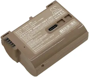 Cameron Sino rechargeable battery for Nikon EN-EL15/EN-EL15a/EN-EL15b/EN-EL15c with USB-C port