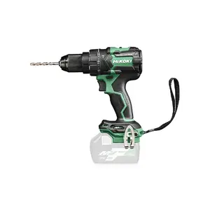 Cordless pistol-grip drill Hikoki DV36DCW2Z — 36 V brushless, 2200 RPM, 13 mm chuck, 118 mm wood capacity, 2.1 kg