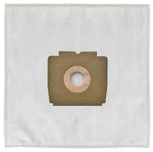 Dust bag No name Invest IZ-E13S vacuum accessory — white polypropylene, 1 pc, 4 filters