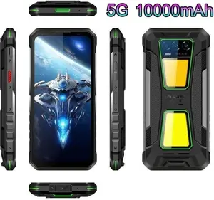 Viedtālrunis OukiTel WP58 Pro 5G 6,7" 8GB RAM 512GB 10000mAh zaļš