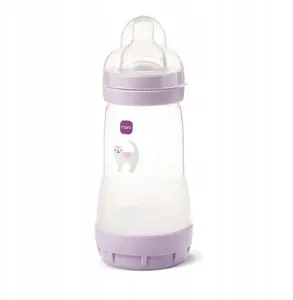 Barošanas pudele MAM BABY PERFECT START 260 ml — pretkoliku dizains zīdaiņiem, MAM656