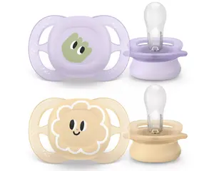 Knupis Philips AVENT SCF075/13 ultra start — klasiska silikona ortodontiska knupja forma