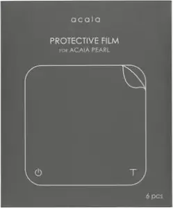 Protective Film for Acaia Pearl scales, pack of 6, brand: acaia, model: AA003