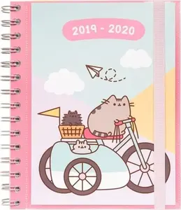 Planner Pusheen 2019/2020 (15.5 x 19 cm) by Pusheen — weekly and monthly layout, portable size