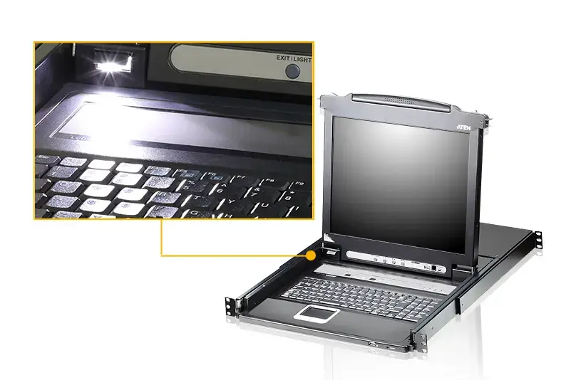 ATEN CL5708M 17" 1U konsole Photo 2