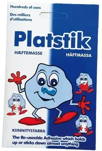 Līmviela Dedra 60 g, zila — atkārtoti lietojams līmplastelīns stiprināšanai