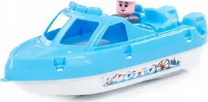 Игрушечный корабль Polesie STATEK KUTER 34 см — модель Kapitan Wader, пластиковый корпус