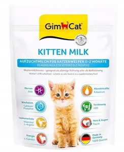 Gimborn piena pulveris kucēniem GIMCAT 200 g — piena aizstājējs kaķēniem