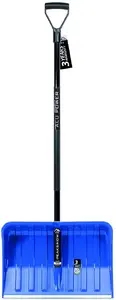 Snow Shovel Prosperplast Alpinus Metal blue — metal blade, ergonomic handle