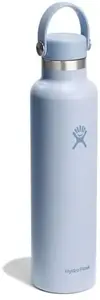 Auksti/siltuma pudele Hydro Flask 24 oz (standarta mutes) ar Flex vāciņu — nerūsējošais tērauds, dubultā vakuuma izolācija