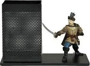 Desk organizer with figurine Tisso-Toys Michał Wołodyjowski — desk accessory, stationery holder