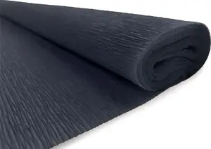 Crepe Paper Sheets INTERDRUK model 493021 — black, pack of 10