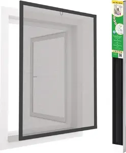 Window Mosquito Net EASY LIFE 100x120 cm, aluminum frame, anthracite