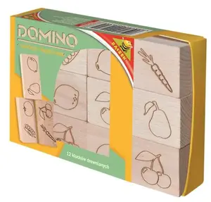 Domino set Baczek DDOW 2315 — 12 pcs pack, Polish origin, pack size 138×108 mm