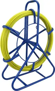 Fiberglass Cable Pulling Rod Q-LANTEC Pilot FRP Ø4.5 mm, 25 m, no guide eyelets (NPK-45-25-S)