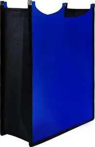 Backpack file sorter D.Rect blue — compact document organizer for backpack