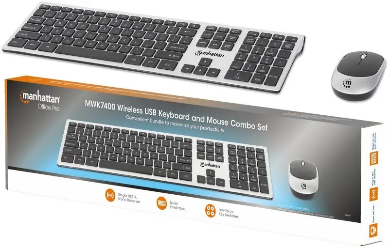 MANHATTAN Wireless Keyboard & Mouse Set MHT_180788 Photo 13