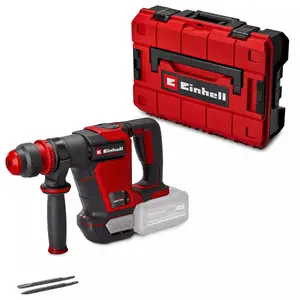 Urbjmašīna Einhell TP‑DH 18/4 Li BL Solo, SDS‑Plus patrona, bezsuku, 18 V, 4 J, 2.88 kg, sarkana