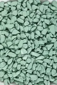 Cat litter ZOLUX Aquasand Ekai 1 kg — green colored sand granules
